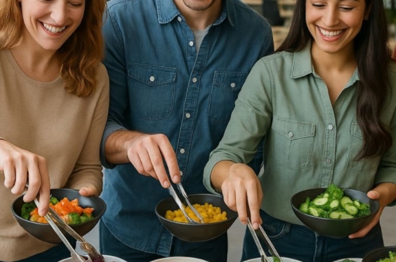 İnteraktif Etkinlik Deneyimleri: Ofiste Eğlenceli Yemek İstasyonları
